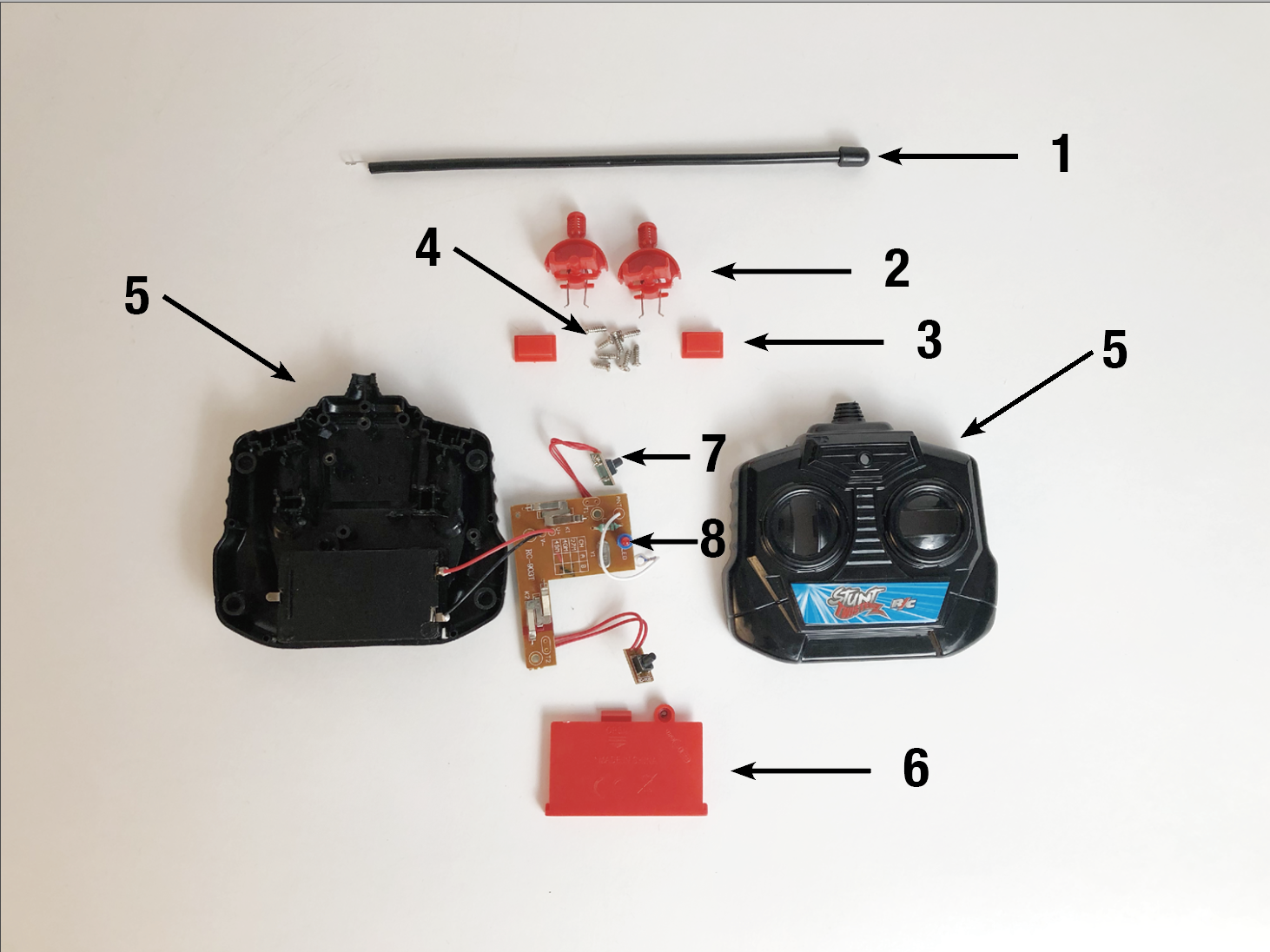 Remote of Telecontrol Racing Car Teardown – Making Studio