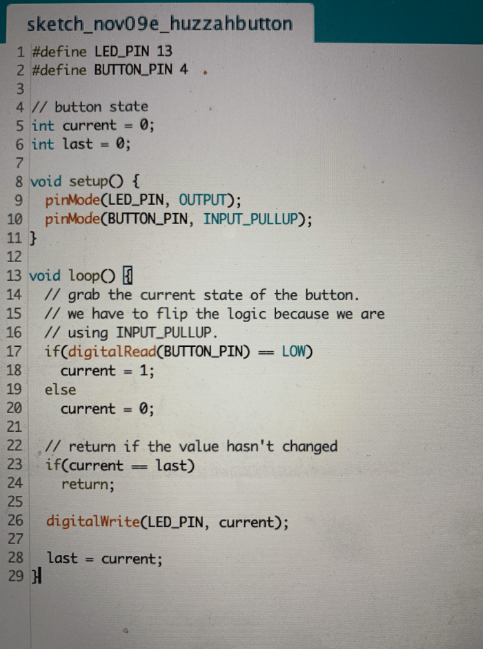 Giancarlo Arduino Practice and Final Project Proposals – Making Studio