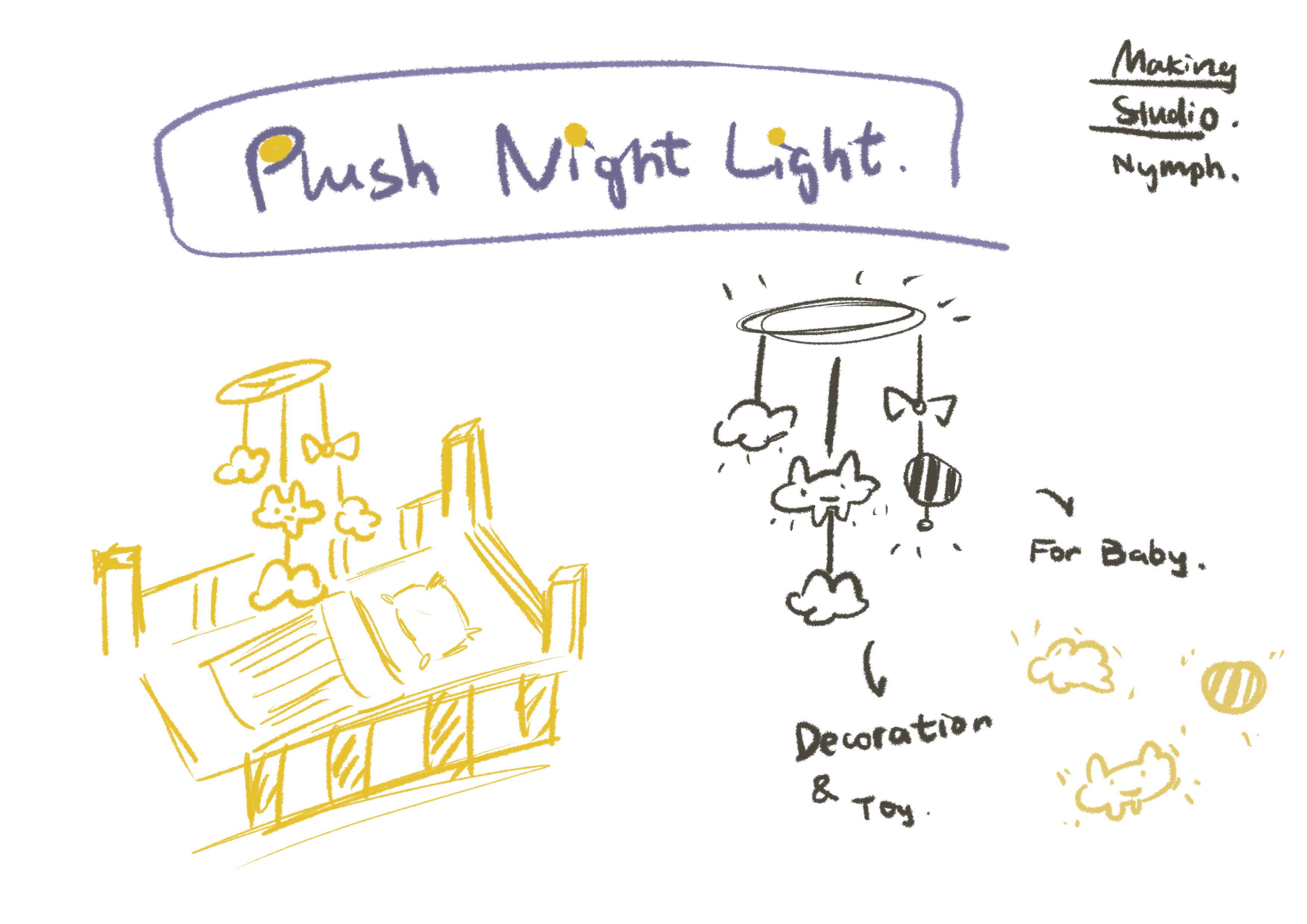 Nymph’s Plush Night Light Proposal – Making Studio